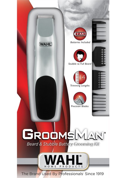 Groomsman Battery Pilli Erkek Bakım Kiti 09906-716 fırsatları