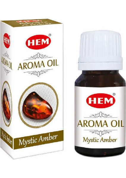 Aroma Oil Mystic Amber Uçucu Yağı Buhurdanlık Kokusu