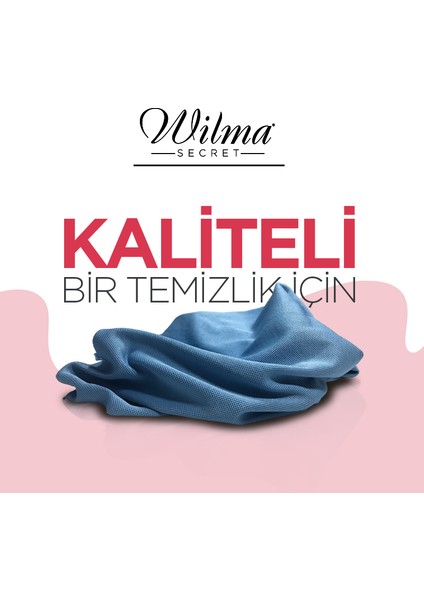 Secret Çok Amaçlı 4'lü Mikrofiber Temizlik Bezi