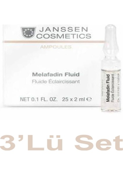 Melafadin Fluid Serum Ampül ( 3'lü))