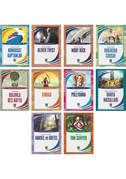 Dünya Çocuk Klasikleri (10 Kitap) Set-2