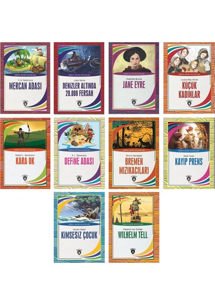 Dünya Çocuk Klasikleri (10 Kitap) Set-6