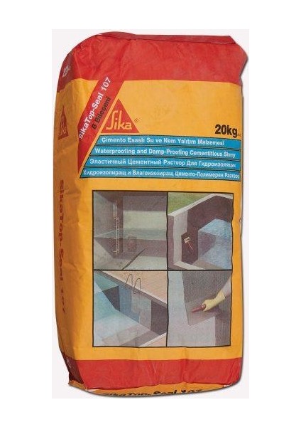 top-Seal 107 Çimento Esaslı Su ve Nem Yalıtım Malzemesi 20+5