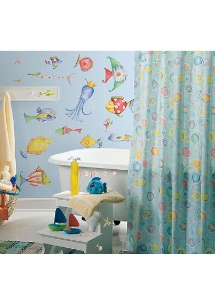 RoomMates RMK1179SCS Deniz Canlıları Duvar Sticker