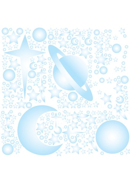 RoomMates RMK1141SCS Karanlıkta Parlayan Gök Cisimleri Duvar Sticker fiyatları