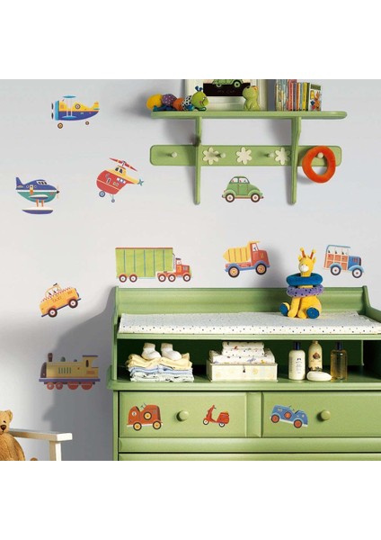 RoomMates RMK1132SCS Taşımacılık Araçları Duvar Sticker