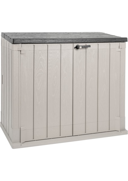 Storer Plus XL 1330Lt Bahçe Depolama Dolabı, Sandığı, Plastik Dolap Gri/Antrasit