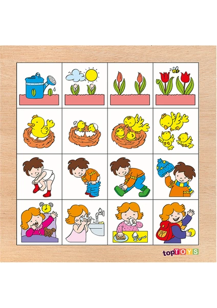 Hikayeyi Sırala Ahşap Puzzle CS-7015