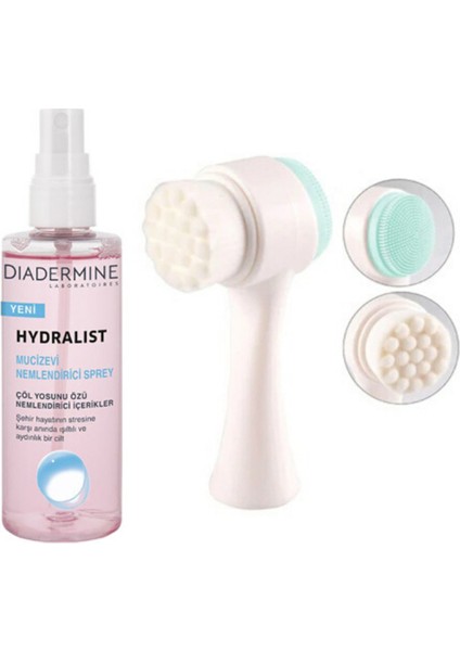 Hydralist Mucizevi Nemlendirici Sprey 100 ml Xp Studio Cilt ve Yüz Temizleme Fırçası 2 Taraflı