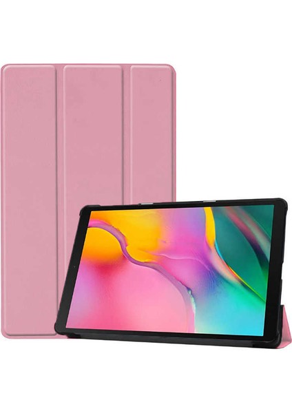Huawei MediaPad T3 10" Kılıf Smart Cover Açık Pembe
