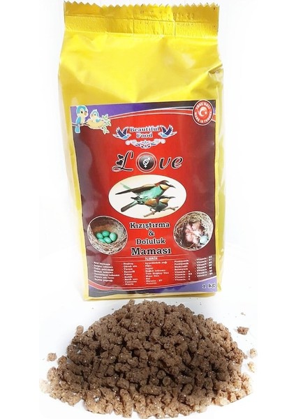 Beautiful Food Kızıştırma ve Doluluk Pellet Mama 1 Kg