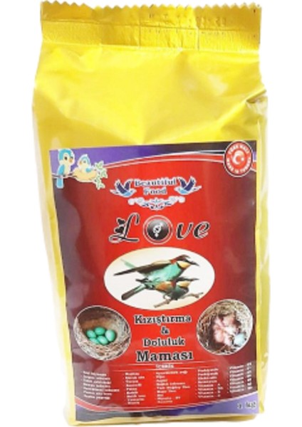 Beautiful Food Kızıştırma ve Doluluk Pellet Mama 1 Kg