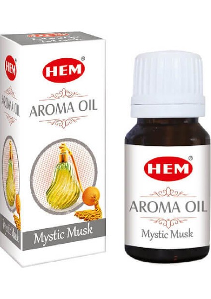 Aroma Oil Mystic Musk Uçucu Yağı Buhurdanlık Kokusu