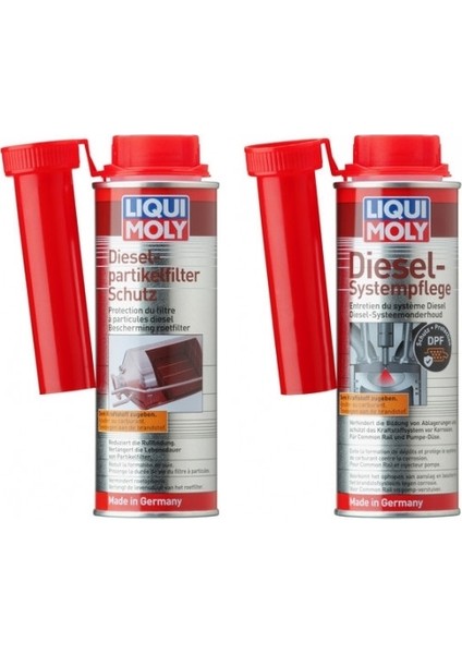 Dizel Partikül Filtre Dpf Koruyucu+Common Rail Dizel Sistem Temizleyici