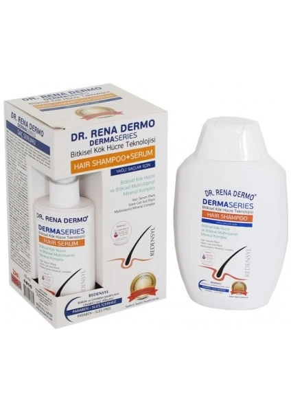 Dr Rena Dermo Derma Serıes Bitkisel Kök Hücre Şampuan + Serum