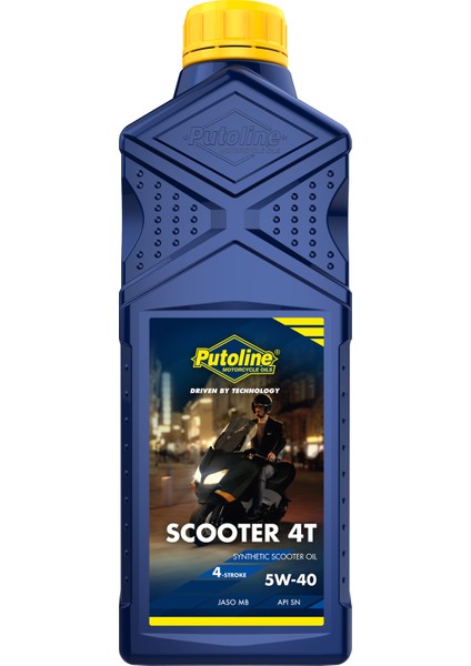 Scooter 4t 5W-40 Sentetik Motor Yağı 1 lt