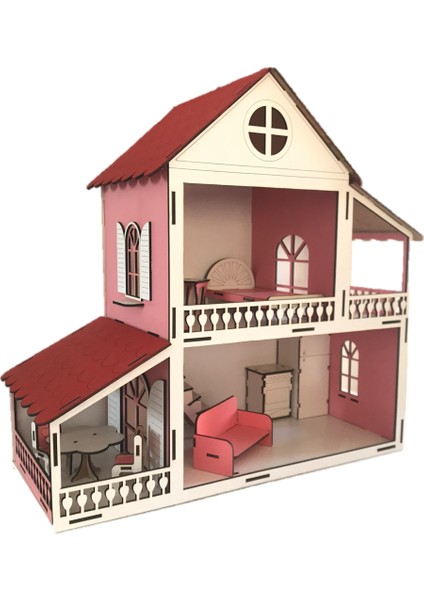 Peri Rüya Ahşap Çocuk Oyun Evi 2 Katlı fırsatları