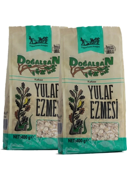 Katkısız Yulaf Ezmesi 400 gr x 2'li