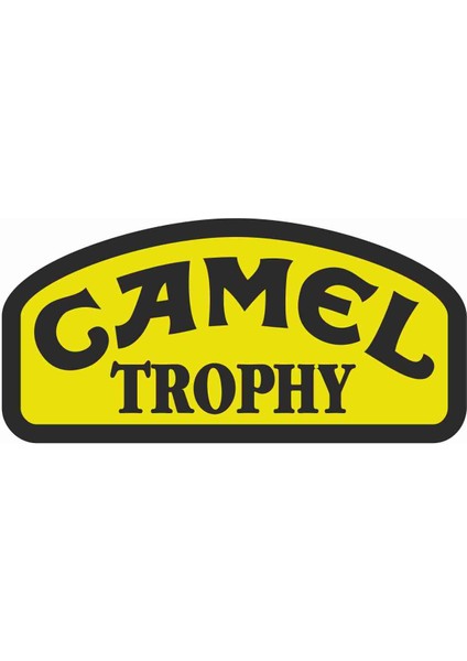 Camel Trophy Sticker - 22007 Renkli 20 x 9 cm