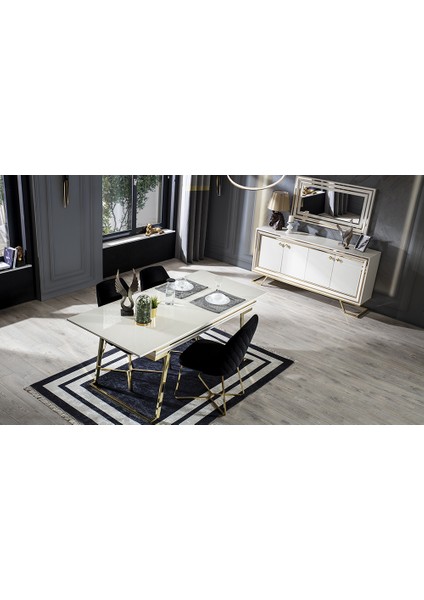 Rixos Luxury Ekru Yemek Odası