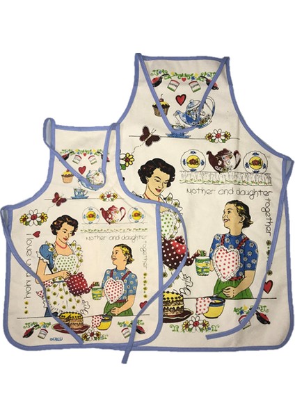 Analı Kızlı Önlük