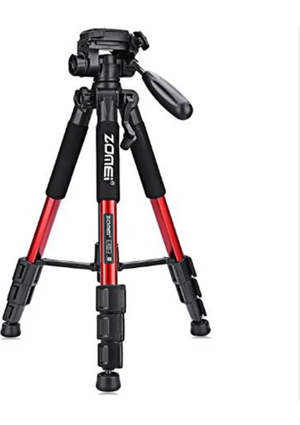 Q111 Profesyonel Alüminyum Tripod 5 kg Taşıma Kapasiteli