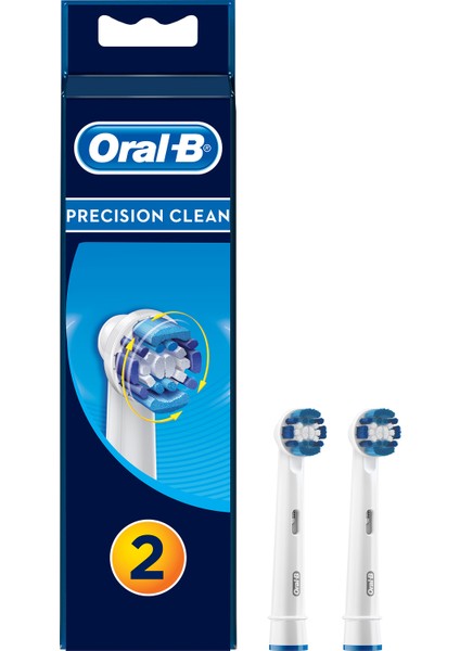 Precision Clean 2'li Şarjlı Diş Fırçası Yedek Başlığı