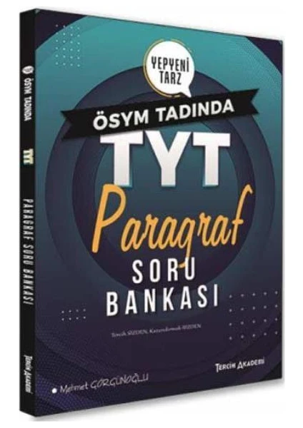 Tercih Akademi Tyt Paragraf Soru Bankası - Mehmet Görgünoğlu