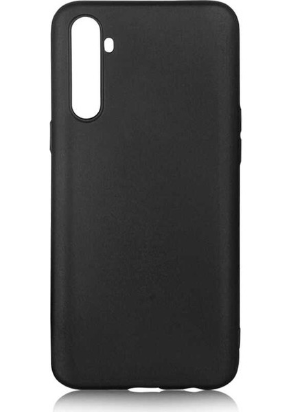 Realme 6 Kılıf Mat Premium Silikon Kılıf Siyah