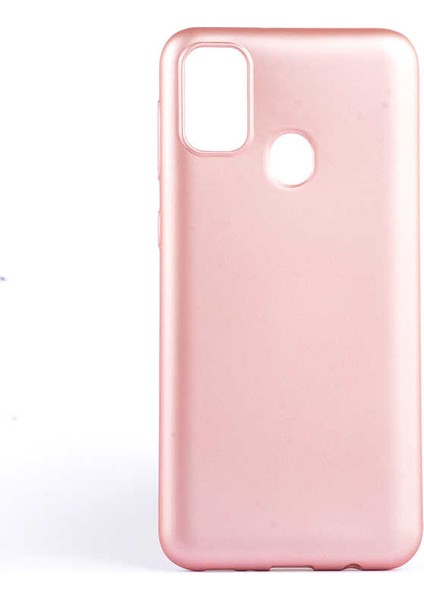 Samsung Galaxy M31 Kılıf Mat Premium Silikon Kılıf Rose