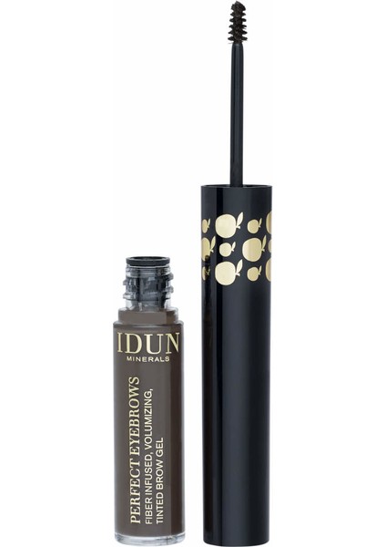Stockholm Perfect Eyebrows Tinted Gel Mascara Dark -Renkli Kaş Jeli Maskarası Koyu Kahverengi - % 100 Vegan - 5,5ml
