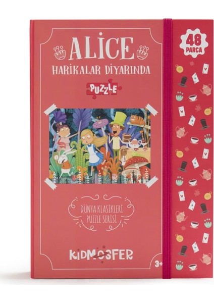 Alice Harikalar Diyarında Puzzle (Yapboz)