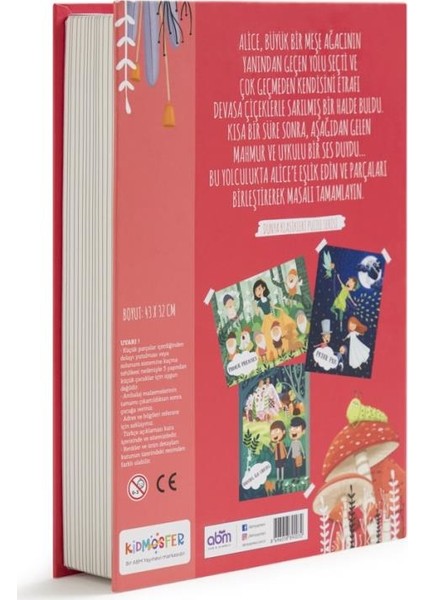 Alice Harikalar Diyarında Puzzle (Yapboz)