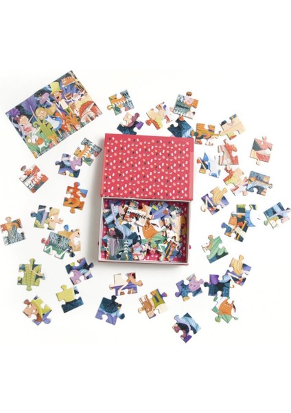 Alice Harikalar Diyarında Puzzle (Yapboz)