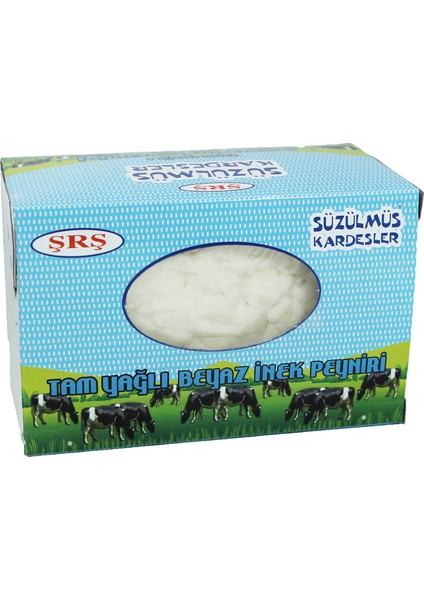 Süzülmüş Kardeşler Orta Sert Beyaz Inek Peyniri 700G