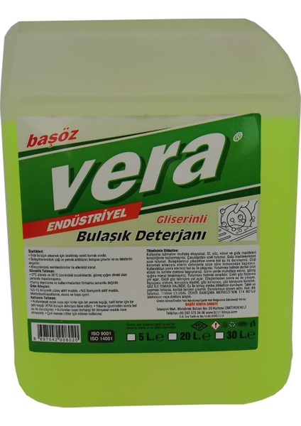 Bulaşık Deterjanı 5 lt