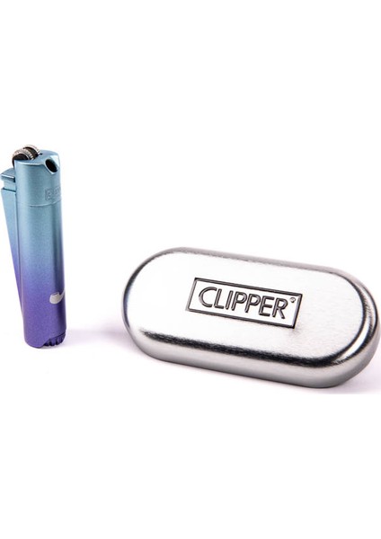 Clipper Blue Gradient Pipo Çakmağı