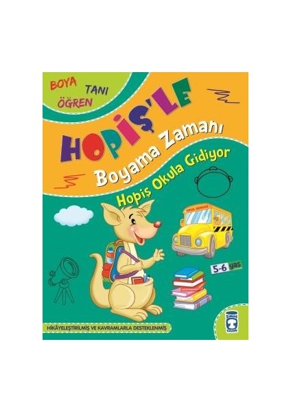 Hopiş Okula Gidiyor / Hopişle Boyama Zamanı - Süleyman Özkonuk