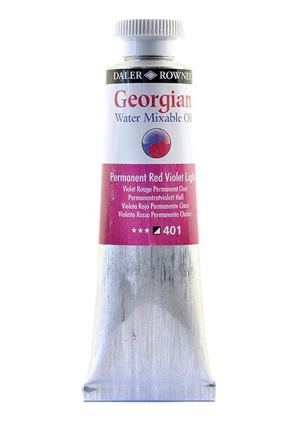 Dr Georgian Water Mixable Su Bazlı Yağlı B 37ML 401 P. Red Violet