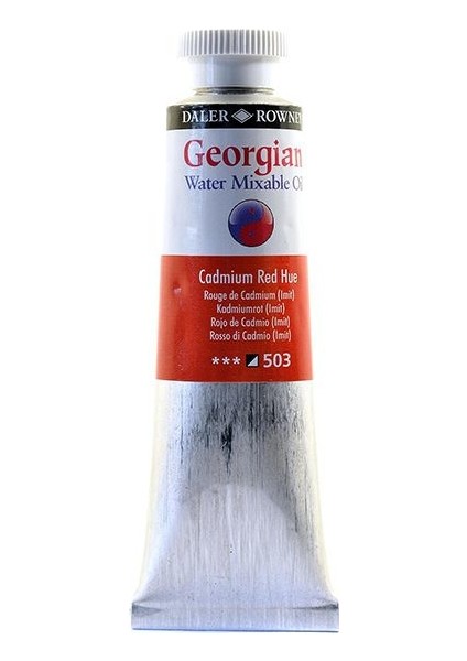 Dr Georgian Water Mixable Yağlı B 37ML 503 Cadmium Red Hue