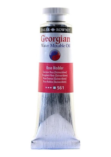 Dr Georgian Water Mixable Yağlı B 37ML 561 Rose Madder