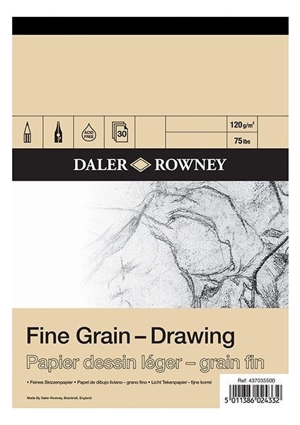 Fine Grain Drawing Pads 30 Yaprak 120 G A4