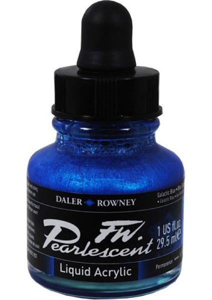 Fw Pearlescent Acrylic Ink 29.5ml 112 Galactic Blue