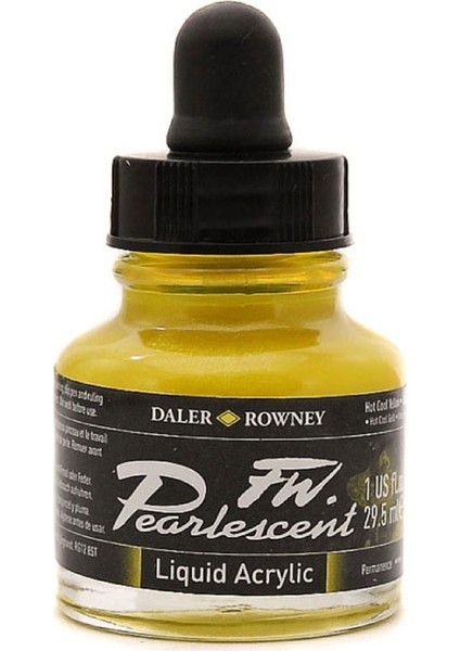 Fw Pearlescent Acrylic Ink 29.5ml 113 Hot Cool Y.