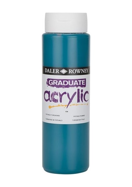 Graduate Akrilik Boya 500ML 154 Phthalo Turquoise