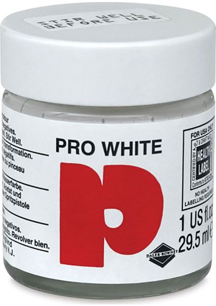 Water Based Pro Inks Su Bazlı Mürekkep 29.5ml Beyaz
