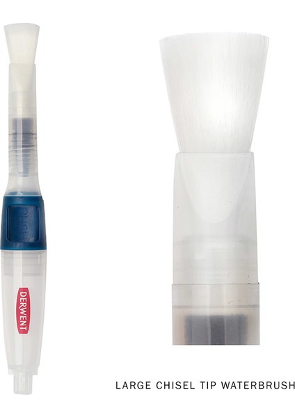 Push Button Waterbrush Sulu Boya Fırçası Chisel 10MM fiyatları