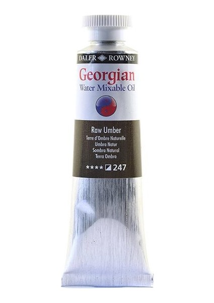 Dr Georgian Water Mixable Oil Su Bazlı Yağlı B 37ML 247 Raw Umber
