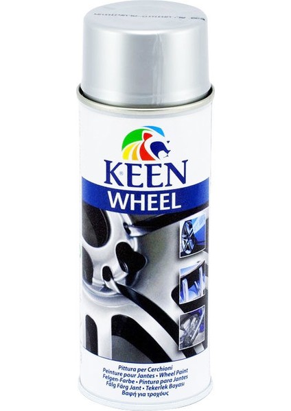 Wheel Sprey Boya 400ML 36102 Jant Boyası Gümüş