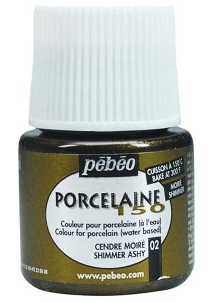 Porcelaine 150 Fırınlanabilir Boya 102 Ashy